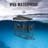 Car Rear View Camera with Monitor for Truck Parking 4.3" Screen HD Reversing Camera 12-24V Night Vision Easy Installation