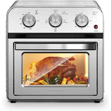 13QT Multifunctional Convection Toaster Oven Air Fryer Combo with 360 Hot Air Circulation for Healthy Oilfree Cooking Adjustabl