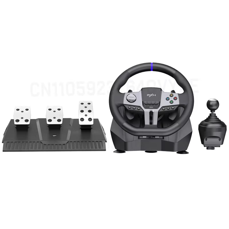 V9 Gen2 Racing Steering Driving Wheel 270/ 900 Vibration Gaming Steering Wheel for Ps4,Pc,Ps3,Xbox Series X|S, Xbox One