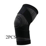 2Pcs Set Sports Fitness Running Hiking Basketball Knee Support Straps Warmth-Retaining Athletic Knee Braces with Support Straps