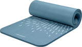 Retrospec Solana Yoga Mat 1" Thick W/Nylon Strap for Men & Women - Non Slip Exercise Mat for Home Yoga