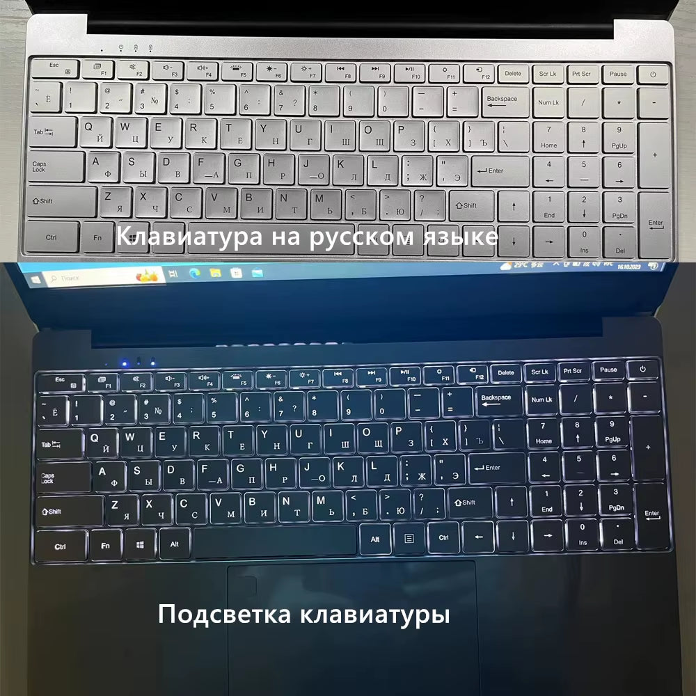 Windows 10 11 Ram 16GB Rom 256GB 512GB 1TB 2TB SSD Ultrabook Computer 2.4G/5.0G Wifi Bluetooth  N5095 Gaming Laptop