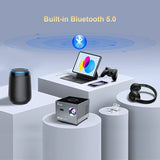 300ANSI Projector 8K/4K Wifi 5G Voice Remote Portable Smart Movie Projector with LED Lighting BT5.0 Bulit-In More App