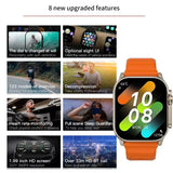 2025 Newest Smartwatch Bluetooth Voice Call Heart Rate Monitor Sports Bracelet for Android IOS Smartwatch Gift