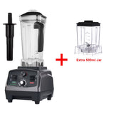 3HP 2200W Heavy Duty Commercial Grade Timer Blender Mixer Juicer Fruit Food Processor Ice Smoothies BPA Free 2L Jar