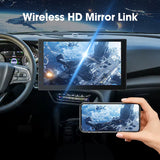 7 9 10 Inch 2Din Car Stereo with Wireless Carplay and Android Auto Car Radio with BT4.1 Backup Camera Mirror Link GPS Wifi FM AM