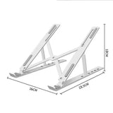 Aluminum Alloy Laptop Stand Adjustable Foldable Portable for Notebook Computer Bracket Lifting Cooling Holder Non-Slip