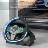 270 Degree Racing Wheel for PC PS4 Xbox One Switch with Hall Effect Linear Pedals Game Steering Wheel Simulator Controller
