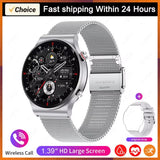 ECG+PPG Bluetooth Call Smart Watch 2025 Men AMOLED Full Touch Sports Watch Women Men Smartwatch Waterproof for Android Ios