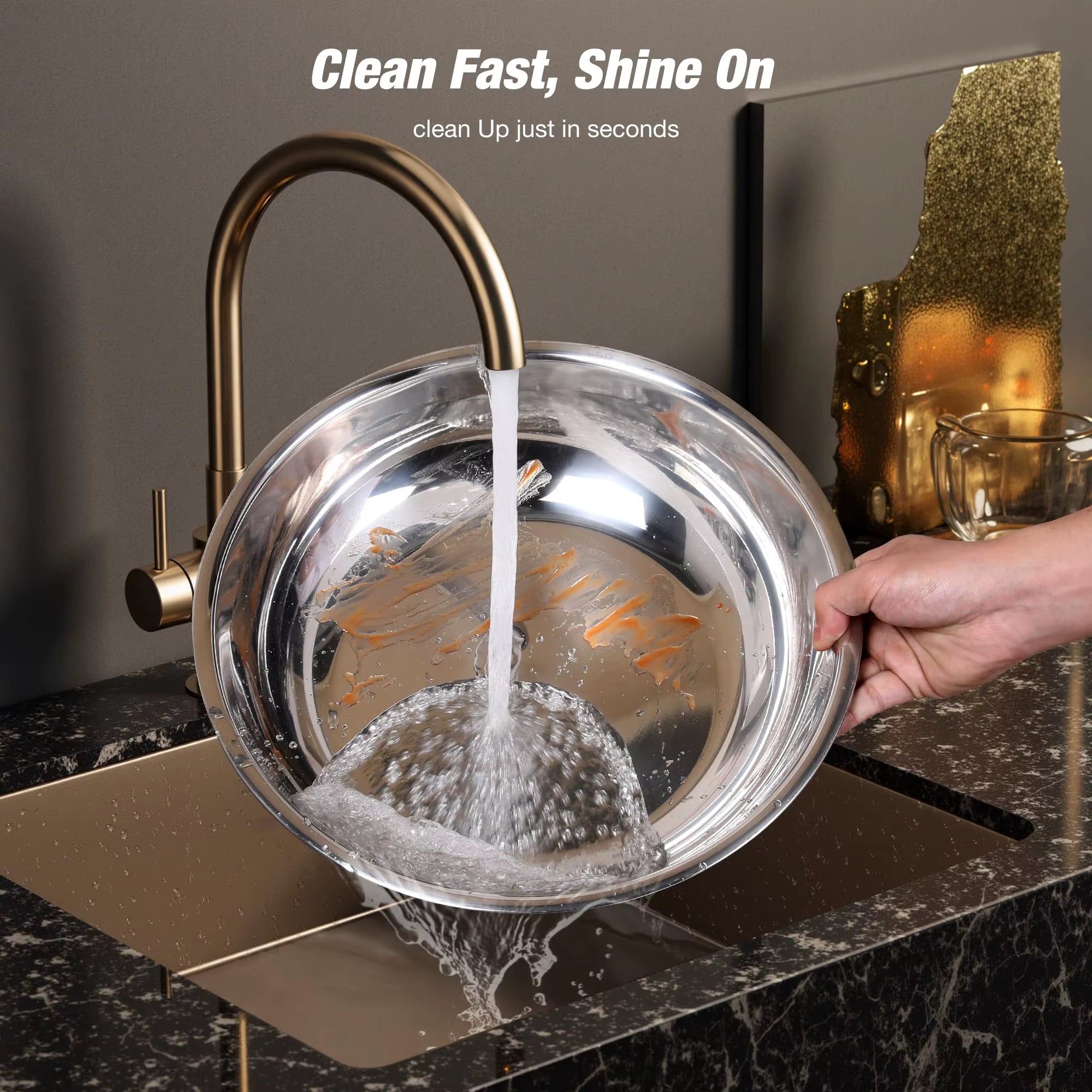 2/4 Pack Chafing Dishes for Buffet 5QT round Stainless Steel Chafing Dish Set for Home Parties, Christmas Buffet Warmer Set