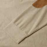 Mens Casual Sweater Tops Loose Comfortable Buckle Stand Neck Long Sleeve Knitwear Hoodie plus Size Mens Band Knitting Pullovers