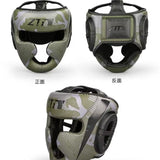 PU Boxing Helmet Leather Safety Protect Boxing Gear Equipment Head Guard Free Fight Sport Headgear