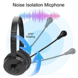 Wireless Headphone Hifi Sound Quality Head-Mounted Noise Reduction Bluetooth Headset with Microphone for Business