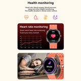 G.L Wear 2025 New Smartwatch for Men Heart Rate Monitoring Bluetooth Calling Fitness Tracking Pedometer Men'S Smartwatch