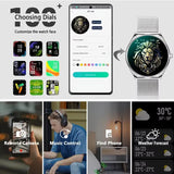 2025 New 1.43-Inch AMOLED 466*466 Screen Men and Women Bluetooth Call Sports Fitness Ultra-Thin Waterproof Smart Watch