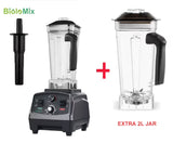 3HP 2200W Heavy Duty Commercial Grade Timer Blender Mixer Juicer Fruit Food Processor Ice Smoothies BPA Free 2L Jar