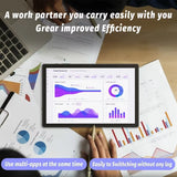 2025 Android 15 Tablet, 12GB RAM, 128GB Storage with 1TB Expandable Memory, 10.95-Inch Display, Octa-Core Processor, Dual Cameras, 8000mAh Battery with 18W Fast Charging