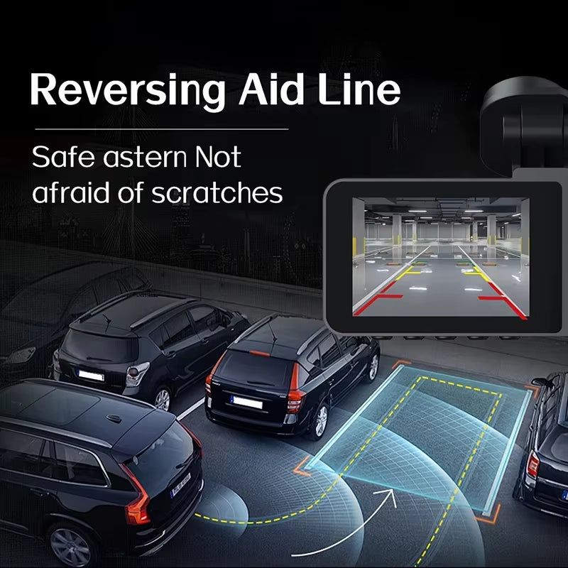 NEW 1080P HD WIFI 2/3Camera Dash Cam for Car Camera Video Recorder Car DVR Front Rear View Camera Night Vision Car Accessories