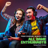 G3100 Wired Earphones Gaming Headset with Mic Noise Canceling Stereo Sound Headset Game Headphones for PC Computer Laptop Gamer