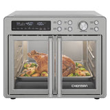 10 in 1 French Door Air Fryer and Oven Combination, 26 Quarts. Capacity