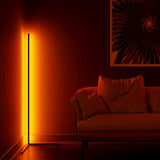 60-Inch RGB LED Corner Floor Lamp for Living Room, Bedroom, and Game Room