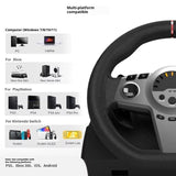 270 Degree Racing Wheel for PC PS4 Xbox One Switch with Hall Effect Linear Pedals Game Steering Wheel Simulator Controller