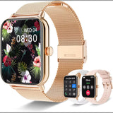 Smart Watch Fitness Tracker - Advanced Wireless Calling, Music Player, Health & Fitness Monitor with Heart Rate, Blood Oxygen