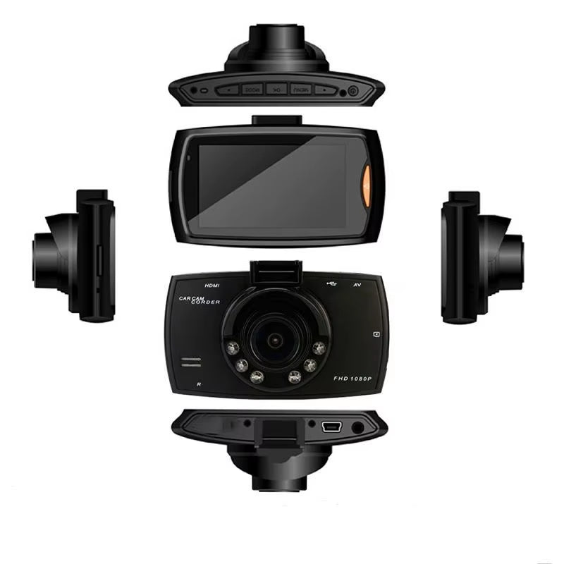 G30 Car DVR Camera Full HD 1080P Car Driving Recorder with Night Vision 6LED Infrared G Sensor Car Recorder