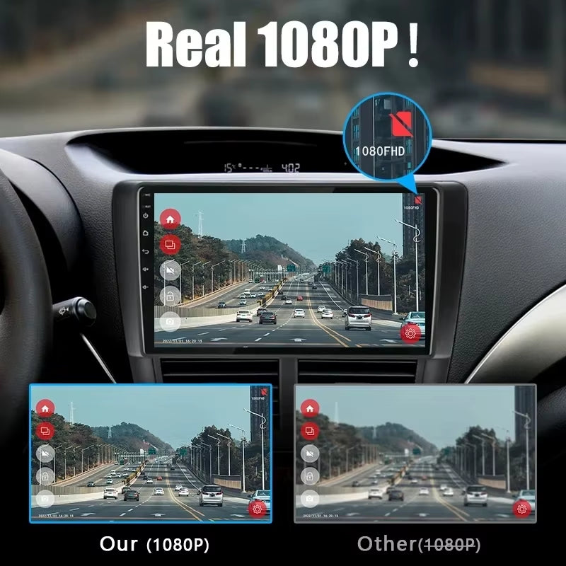 1080P Car DVR Dash Cam for Cars WIFI Android Multimedia Video Recorder Car Camera ADAS for Android Auto Car Accessory