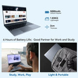 C-S156 15.6"Laptop Computer Windows 11 Quad-Core Celeron N5095 Processors Laptops IPS Display 5000Mah Battery 8GB DDR4 256GB SSD