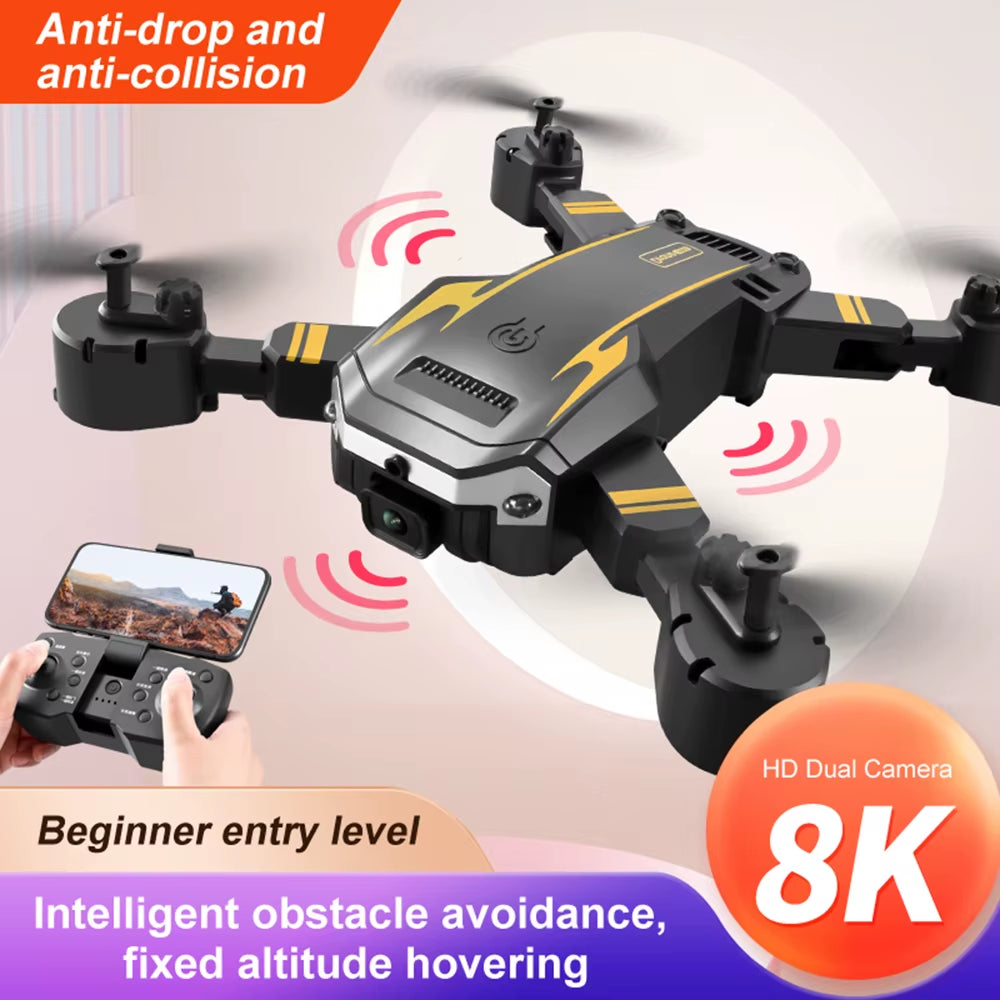 G6 PRO Drone 8K 5G GPS Drone Professional HD Aerial Photography Obstacle Avoidance Drone Four-Rotor Helicopter RC Distance 5000M