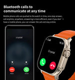 2025 Newest Smartwatch Bluetooth Voice Call Heart Rate Monitor Sports Bracelet for Android IOS Smartwatch Gift