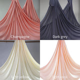 8M Aerial Silks Fabric Fitness Yoga Hammock Silk Swing GYM Home Outdoor Anti-Gravity Body Building Pilates Yoga Belt