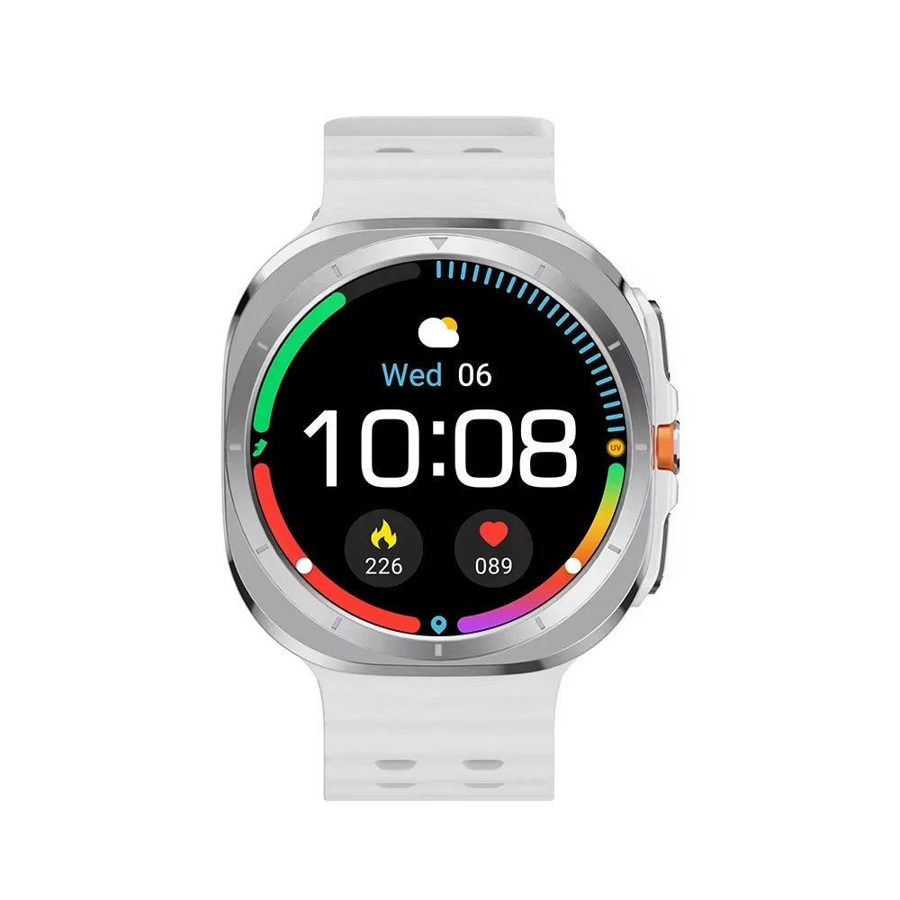 2025 New 4G Full Network Android Smart Watch SIM Card GPS WIFI Rotary Camera Multi Sport Mode Health Tracking Fitness Monitor