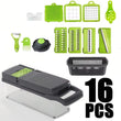Kitchen Reusable Fruit Veggie Cutting Portable Vegetable Cutter Shredder Multifunctional Slicer Potato Chopper Carrot Grater