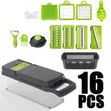 Kitchen Reusable Fruit Veggie Cutting Portable Vegetable Cutter Shredder Multifunctional Slicer Potato Chopper Carrot Grater