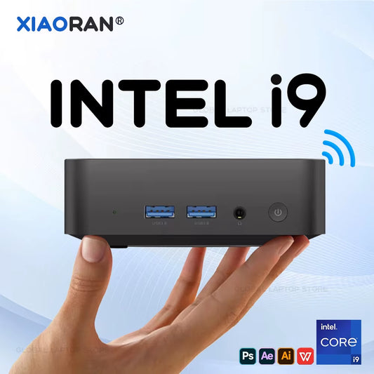 Mini PC Computer  Core I9 8950HK Windows 11 Small Pocket Computer 16GB RAM 1TB SSD Type-C 4K 60Hz Mini Desktop PC Gaming