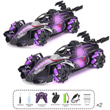 Gesture Sensing RC Stunt Car for Kids 6-12 - 360° Rotate, Drift Hand-Controlled with Light Music & Spray - Perfect Birthday Gift
