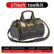 Large Soft-Sided Tool Bag with Reinforced Bottom - Spacious Multi-Pocket Design for Organizing Wrenches, Screwdrivers & Tools