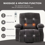 Power Lift Recliner Chair for Elderly with Vibration Massage and Lumbar Heating Electric Recliner Sofa with Cup Holde，Customized