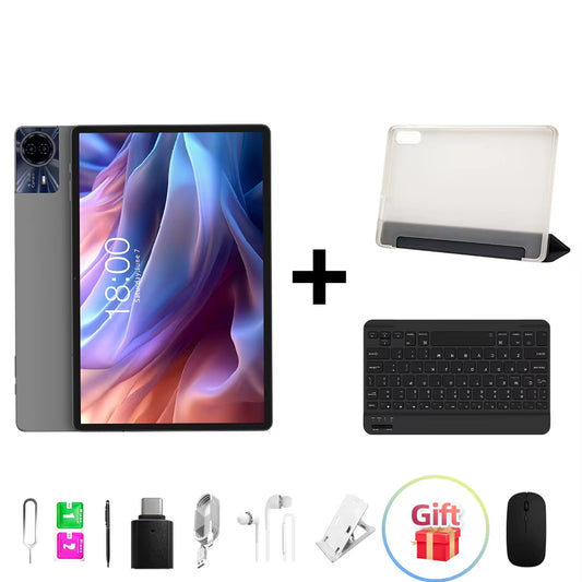 T65MAX Tablet - MT6789 (G99) 8-Core 2.2GHz, 8GB RAM, 256GB Storage, 12.95-Inch 1200x1920 IPS Display, WiFi 5G, 4G Connectivity, 10000mAh Battery, Type-C, 13MP + 8MP Cameras