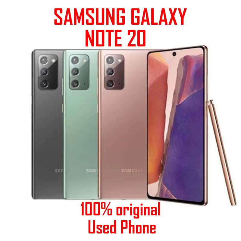 Galaxy Note20 Note 20 5G N981U1 6.7 Inch 8GB RAM 128GB ROM Octa-Core Snapdragon 865+ NFC Original Note 20 Smartphone