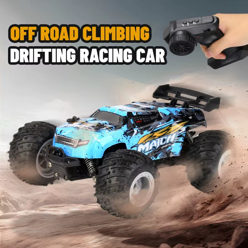 New Drift Off-Road Car, Climbing Big Foot Car, Light Remote Control Car, RC Racing Car, Boys' Toy