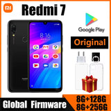 Redmi 7 Cellphone with Phone Case, Dual SIM Solt Cellphone Android Cell Phone Dual Camera Used Phone