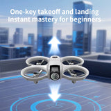 New H135 Mini Drone WIFI FPV Hover Professional 4K Camera Pocket Coloful Lights Dron Rc Plane Foldable Quadcopter RC Toys Gifts