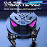 Wireless Bluetooth Headphones with LED Battery Display and Charger Case HIFI Sound Quality Music Game Sports Headphone