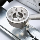 Outdoor Cassette Gas Stove Dual Purpose Portable Gas Barbecue Furnace Picnic Stove Camping Gas Cooking Utensils