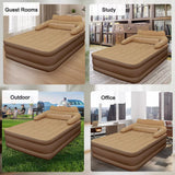 203X152X48Cm Automatic Inflatable Mattress Home Outdoor Camping Rest Sleeping Bed Portable Folding Lazy Sofa Mat Car Air Cushion