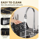 8.5QT 6-In-1 Dual Basket Air Fryer, 1800W Power for Roasting, Baking, Dehydrating, Defrosting, and Reheating Meals