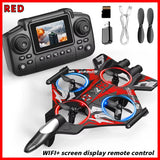 YL86 RC Plane Helicopter Three Speed Switching Aircraft Rolling at 360 °Fighter Hover at Fixed Height RC Drone Toys